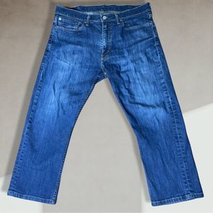 Levi’s 513 Men’s Straight Leg Jeans 34x30 Dark Blue